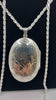 925 Sterling Silver Rope Chain Necklace With Opening Locket For a Photo - 24" Long - 32.1 Grams *BRAND NEW*