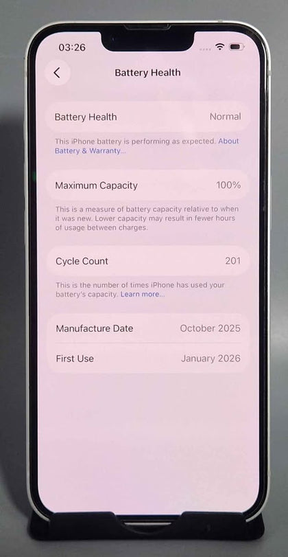 Apple iPhone 16e 128GB White Unlocked B