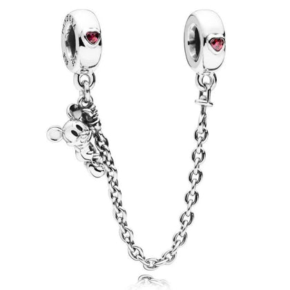 Pandora Disney Climbing Mickey Safety Chain