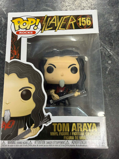 Funko POP! Rocks Slayer Band Set of 3 Tom Araya #156 Jeff #155 Kerry King #157