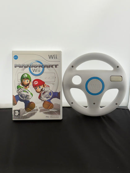 wii mario kart with wheel