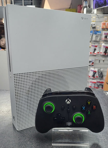 Xbox One S Console - 1TB - White - With Wired Controller