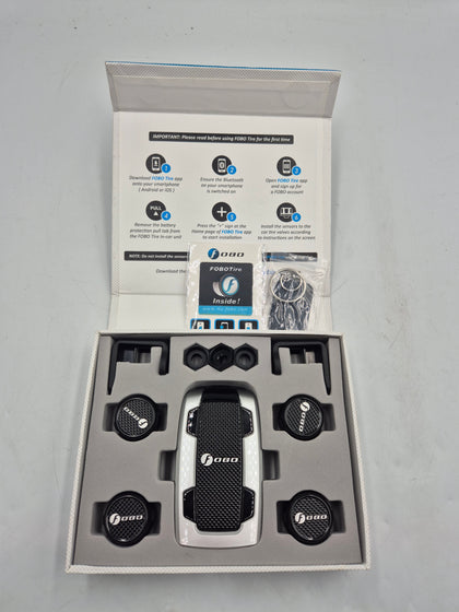 FOBO TIRE LITE TPMS Sensor - Wireless Tire Pressure Monitoring System with Bluetooth