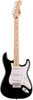 ** Collection Only ** Squier by Fender Stratocaster Electric Guitar, Laurel Fingerboard, White Pickguard, Black