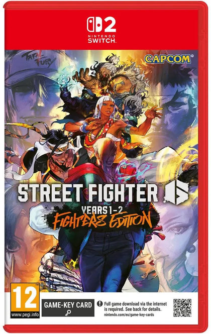 Street Fighter 6 Year 1-2 Fighters Edition Switch 2  Cartridge Only