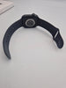 Apple Watch Series 10 jet black 42mm Case with black rubber strap