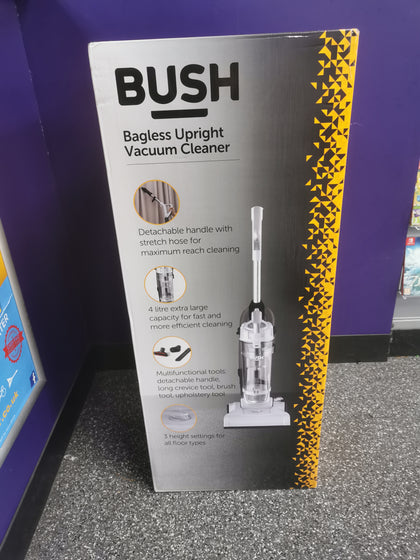Bush Multi Cyclonic Bagless Corded Upright Vacuum Cleaner, Model: VUS34AE2O, Boxed and Never Used.