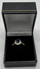 18CT SAPPHIRE DIAMOND RING