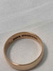 9ct Yellow Gold Wedding Band Ring - Size N - 2.40 Grams