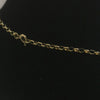 Hallmarked 9Karat Gold, 8.92 grams , 18" Necklace With Fish Pendent