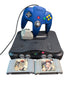 Nintendo 64 Console, with 2 games, original parts, with rumble pack