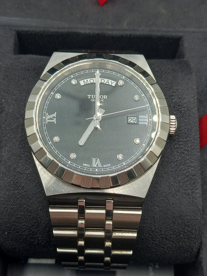 Tudor Royal M28600-0004 41mm, Steel Case, Black Dial Automatic Watch - With Box and Papers, RRP £3200