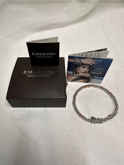 Hot Diamond Emozioni Two Tone Bangle