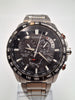 Citizen Eco-Drive Chronograph Stainless Steel Bracelet Watch with black face, with original box, spare links and papers