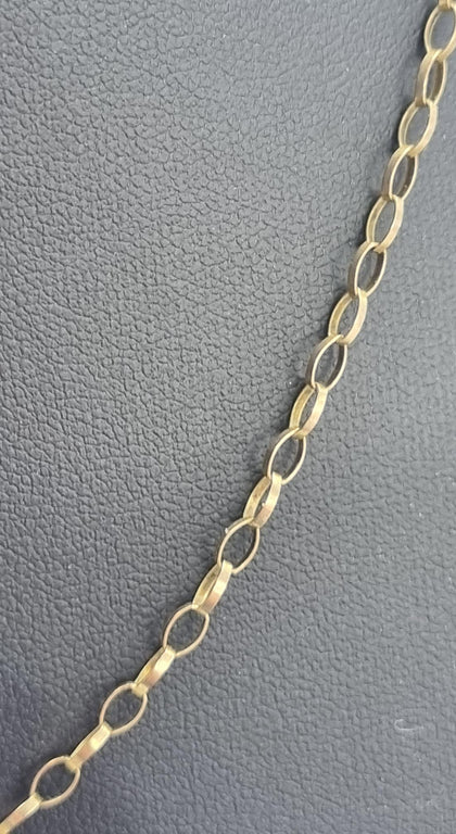 9ct gold chain 18