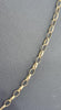 9ct gold chain 18"