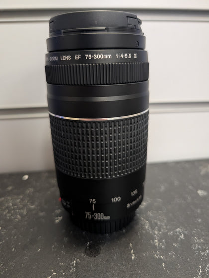 Canon Ef75-300Mm F4-5.6 Iii Telephoto Zoom Lens