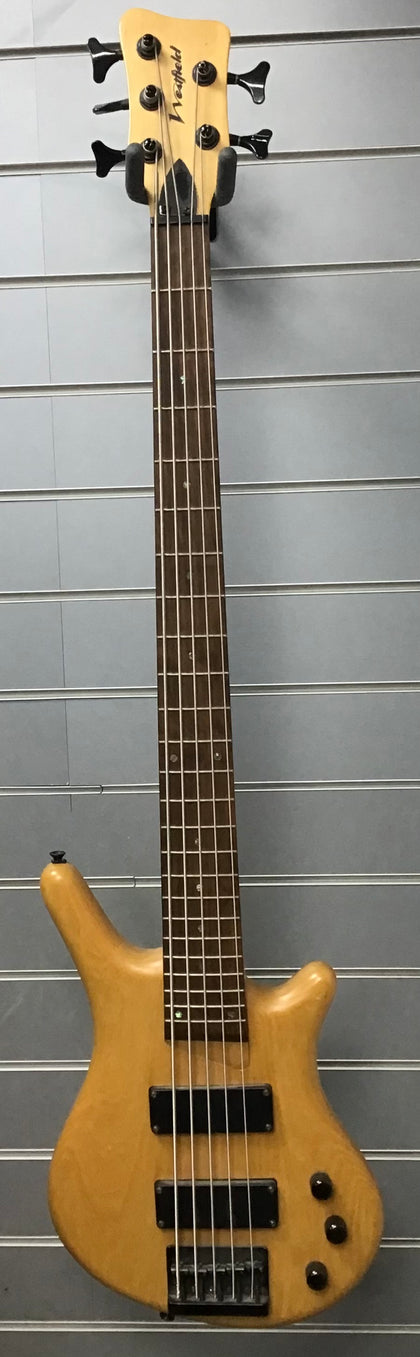 WESTFIELD VBS5A 5 STRING BASS GUITAR