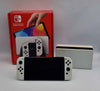 Nintendo Switch OLED Console - 64GB - Includes White Joy-Cons, Docking Station, All Cables **BOXED**
