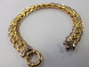 18ct Gold Byzantine Bracelet