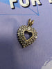 9CT GOLD DIAMOND HEART PENDANT PRESTON STORE