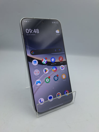 Xiaomi POCO F7 5G 256GB silver gaming smartphone unlocked unboxed