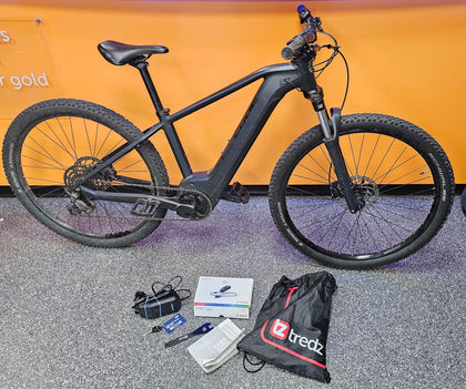 Cube Reaction Hybrid Performance 625 Electric Hardtail Mountain Bike In Night & Black **Collection Only**