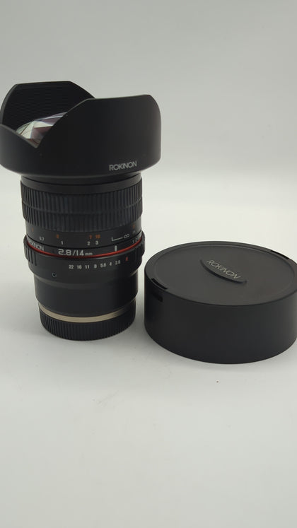 Rokinon 14MM f/2.8 ED AS IF UMC (Sony)