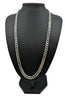 925 HALLMARKED, SILVER, CURBED CHAIN W/ LOBSTER LOCK, 26", 44.8G, !!BRAND NEW!!