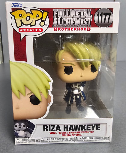 Funko POP! Full Metal Alchemist: Brotherhood Vinyl Figure - RIZA HAWKEYE #1177 **Collection Only**