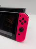 Nintendo Switch with Neon Pink & Green Joy-Cons