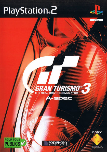 Gran Turismo 3 Sony Ps2 2001 Pal