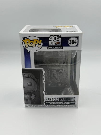 *funko pop star wars 364 han solo carbonite