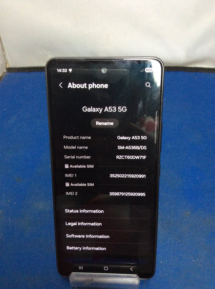 Samsung Galaxy A53 - Boxed