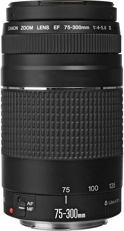 Canon Ef75-300Mm F4-5.6 Iii Telephoto Zoom Lens