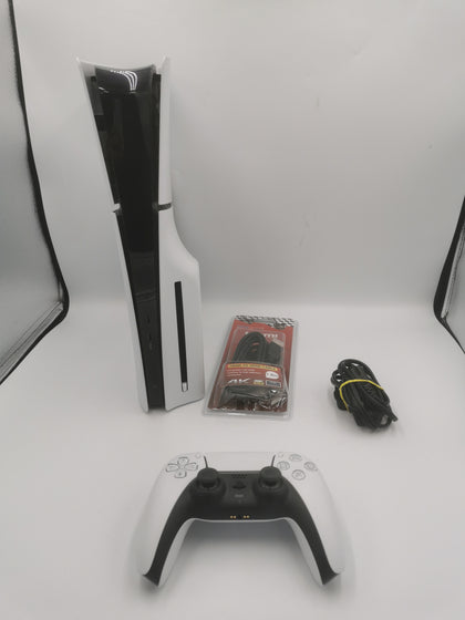 Official Sony Playstation 5 Console 1tb Slim Console Disk - White - Unboxed with 1 controller