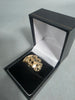 9ct GOLD RING 375 8.1G Size P