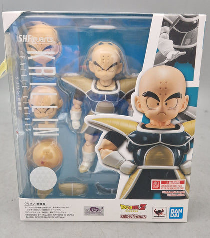 S.H.Figuarts Krillin Battle Uniform Figure Dragon Ball Z.