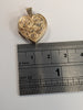 9ct Gold Heart Pendant (Love You Always)