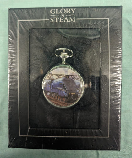 glory of steam train pocket watch.