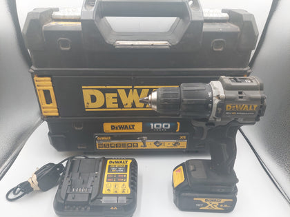 Dewalt DCD100 18V XR Hammer Drill Driver + Battery & Charger