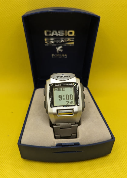 Casio WQV-1 Wrist Camera watch.