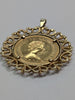 1976 Full Gold Sovereign + 9ct Mount