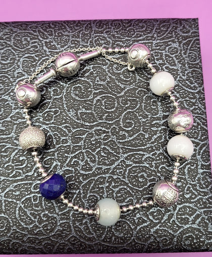 Pandora Beaded Essence Bracelet With 8 Charms - 8