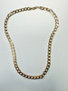9ct yellow gold curb chain 20"