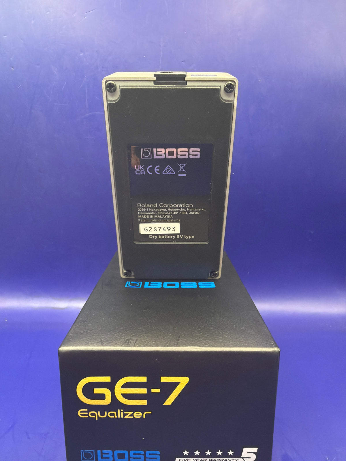 BOSS GE-7 Equalizer Pedal Boxed - Chesterfield | Cash Generator