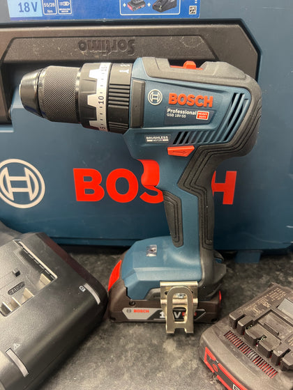 Bosch GSB 18V-55 Professional Combi Drill 18V 2 x 2.0Ah Li-Ion