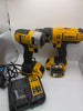 DEWALT DCZ298D2T-SFGB 18V 2 x 2.0Ah Li-Ion XR Cordless Combi Drill & Impact Driver Twin Pack