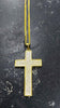 BRAND NEW GOLD PLATED CROSS AND CHAIN