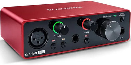 Focusrite Scarlett Solo 3rd Gen USB Audio Interface